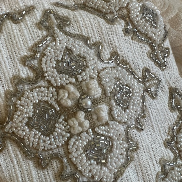 Beaded Christmas stocking - Picture 2 of 2